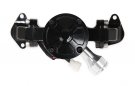 FRO22-122 Frostbite Aluminum 35gpm Electric Water Pump - BBF 429/460 Black w/Block off Plate