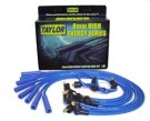 TAY64661 FORD V8 High Energy Ignition Wire Set Custom Fit 8mm Blue STD Cap.