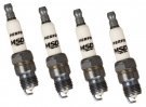 MSD37414 MSD IRIDIUM SPARK PLUG - SHORTY 14mm - .4375 in Reach - Tapered Seat - 4 Pack