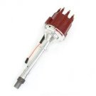 PEXD300811 CHEVROLET SMALL BLOCK/BIG BLOCK FLAME-THROWER ELECTRONIC DISTRIBUTOR BILLET MAGNETIC TRIGGER CHEVROLET RED MALE CAP