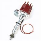 PEXD133711 FORD FE 332" - 428" FLAME-THROWER ELECTRONIC DISTRIBUTOR BILLET PLUG AND PLAY WITH IGNITOR II TECHNOLOGY VACUUM