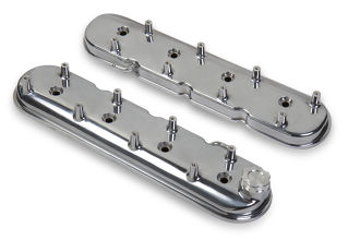 HLY241-90 Aluminum LS Valve Covers - Polished