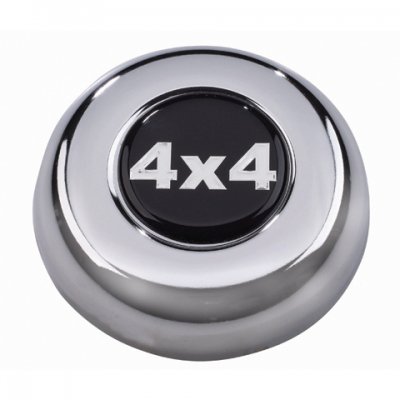 GRA5628 4x4 Chrome Horn Button