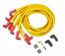ACC10841 90 DEGREE BOOTS - 10.8MM - YELLOW ACCEL SPARK PLUG WIRE SET - 300+ FERRO-SPIRAL - UNIVERSAL FIT  ACCEL