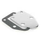MRG1515 Mr. Gasket -Block Off Plate for Fuel Pump - Small Block Chevy