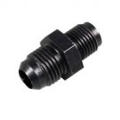 FOR220668B ADAPTER  Male AN6 TILL  Male 1/2 in.-20 Inverted Flare, Aluminum, Black Anodized