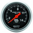 AOM3322-J 2-1/16" OIL PRESSURE, 0-14 KG/CM2, SPORT-COMP