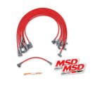 MSD35599 Super Conductor Spark Plug Wire Set, SB Chevy w/HEI Cap