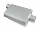 FLO43041-FM 3.0" FLOWMONSTER 2-CHAMBER 3.00 OFFSET INLET / 3.00 CENTER OUTLET - AGGRESSIVE SOUND