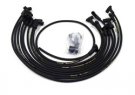 TAY56028 Street Thunder Ignition Wire Set Custom Fit Chevy Small Block Over Valve Covers. HEI Distributor 90 deg. Black