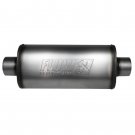 FLO74151 FlowFX Muffler - 3.50 Center In/3.50 Center Out - Moderate Sound - Stainless Steel