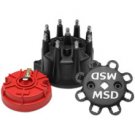 MSD84317 BLACK SMALL DIAMETER CAP AND ROTOR KIT