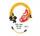ACC8854 SPARK PLUG WIRE SET - 8.8MM - SPIRAL CORE - CUSTOM FIT - YELLOW ACCEL 8854, Spark Plug Wires, 8.8mm, Spiral Core, Yellow
