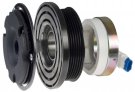 FAC47655 A/C KOPLING DA6-HR6-HD6-HT6+HE6 CLUTCH ASSEMBLY W/ COIL