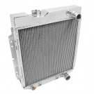 FROFB121 1962-1966 Ford/Mercury Mustang, Shelby, Comet, Falcon, Ranchero FROSTBITE ALUMINUM RADIATOR- 3 ROW