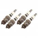 MSD37214 MSD Spark Plug, Iridium Core, Tapered Seat, 14mm Thread, 0.437 in. Reach, Non-Projected Tip, Resistor, Set of 4