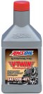 AMS-MVIQT 20W-40 Synthetic V-Twin Motorcycle Oil Developed by AMSOIL for use in Victory * and Indian* Motorcycles