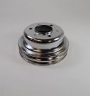 RPCS8974 Chrome ford 1964-67 289 double groove pulley – lower