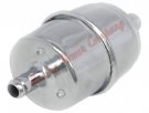 RPCS9177 Chrome Fuel Filter - 3/8" Inlet & Outlet