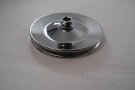 RPCS8948 Chrome early GM single groove power steering pump pulley