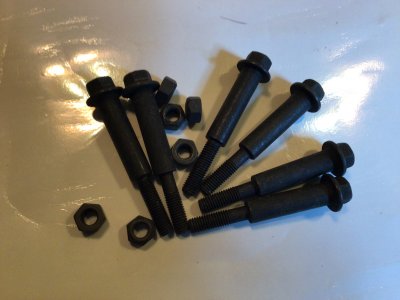 MOP052117003 MOPAR GRENRÖRS FLÄNS BULT KIT OM 6 ST M8 * 74.5 MM