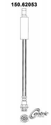 CEN150.62053 BRAKE HOSE CHEVROLET  & GM 1973 - 75