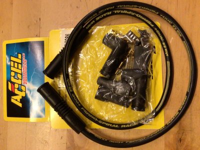 ACC175095 RAKA HATTAR 8.8MM 300+ UNIVERSAL WIRE SET Spark Plug Wires, 300+, Spiral Core, 8.8mm, Black, Pair