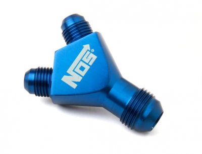 NOS17840 NOS SPECIALTY Y FITTING , 6AN - 6AN - 8AN, Blue