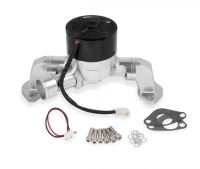 FRO22-127 Small Block Ford Frostbite Billet Aluminum 40gpm Electric Water Pump-