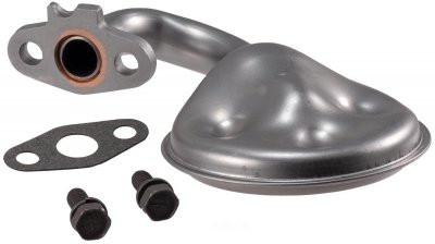 MEL22-FHVS Oldsmobile, 260-455 V8, Stock Engine Oil Pump Pickup Tube Oil Bolt-In, Stock Pan Style, 0.625 in. Tube Diameter