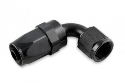 MRG229006-BL MR. GASKET -6 AN 90 DEGREE SWIVEL HOSE END