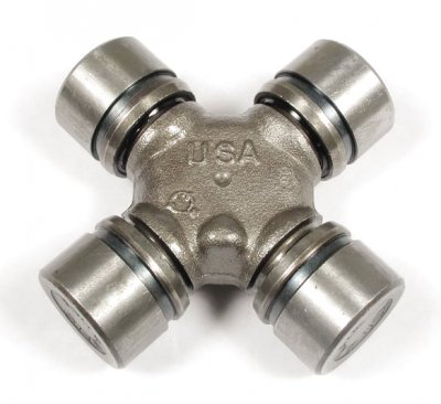 LAK23019 Conversion U-Joint, 7290 to 1310. 2.625" (2-5/8) Inside Yoke Span 1.125" cap. 3.219 (3-7/32) outside 1.062" cap. Non-gr