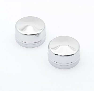 MRG2486 MR. GASKET CHROME DUST CAPS 2.08 Inch diameter
