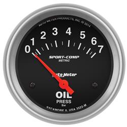 AOM3522-M Autometer Oil Pressure 3522