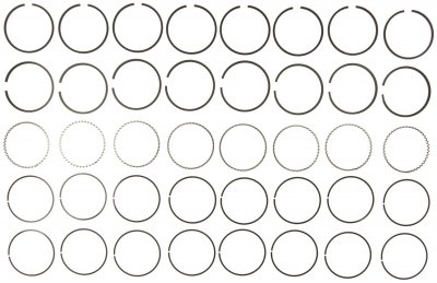 SLPE251K030 KOLVRING MOLY 4.030". Bore, 5/64"., 5/64"., 3/16" SET OM 8