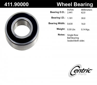 CEN411.90000E HJUL LAGER