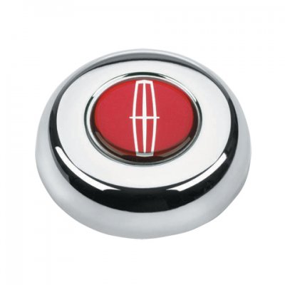 GRA5686 Lincoln Chrome Horn Button