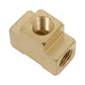 DOR788-027 Tee, Brass, Natural, 1/8 in. NPT