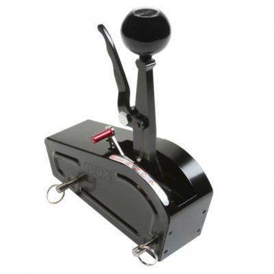 BMM81706 B&M AUTOMATIC GATED SHIFTER - PRO STICK - BLACK Universal 2, 3 & 4-speed Compatible Shifter