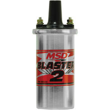 MSD8200 Chrome Blaster 2 Coil, w/Ballast Hardware
