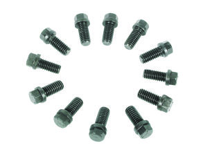 MRG915 Header Bolts - 3/8 in-16 x 3/4 in - Black Oxide