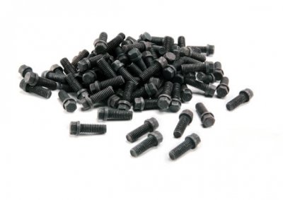 MRG917-1 MR. GASKET HEADER BOLTS - 3/8-16 X 1 INCH HEX HEAD - BLACK OXIDE EACH