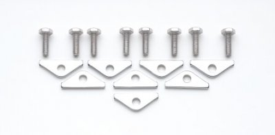 MRG9887 CHROME VALVE COVER CLAMPS & BOLTS