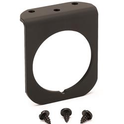 AOM2236 GAUGE MOUNTING PANEL, SINGLE, 2 1/16", BLACK, ALUMINUM