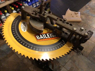BA9-1006768 Baileigh Industrial RÖR BOCK MASKIN KLARAR CHROME MOLLY RÖR