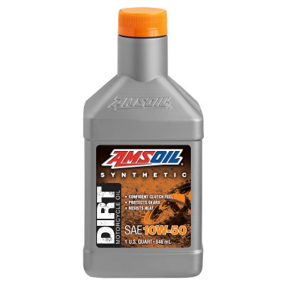 AMS-DB50QT AMSOIL 10W-50 100% SYNTHETIC DIRT BIKE OIL