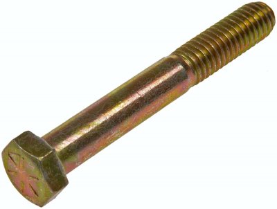 DOR197-230 3/8 UNC 3" LÅNG GRAD 8 BULT, GULD ZINK