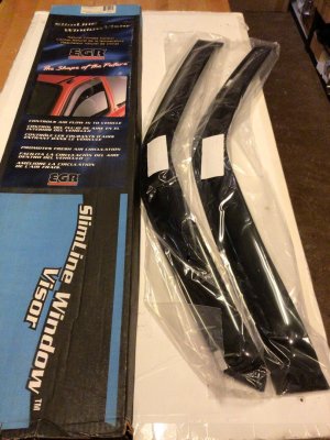 EGR-621512 WINDOW VISOR DODGE PICK UP 1994-02 STD CAB, OLD BODY