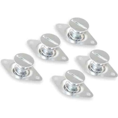 EARPANEA5550 Earl's Quarter Turn Fasteners 5/16" Self-Eject .550" Length - Aluminum (5) Pieces
