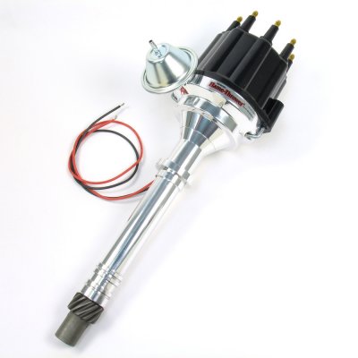 PEXD100710 CHEVROLET SMALL BLOCK/BIG BLOCK FLAME-THROWER ELECTRONIC DISTRIBUTOR BILLET  PLUG AND PLAY WITH IGNITOR II TECHNOLOGY